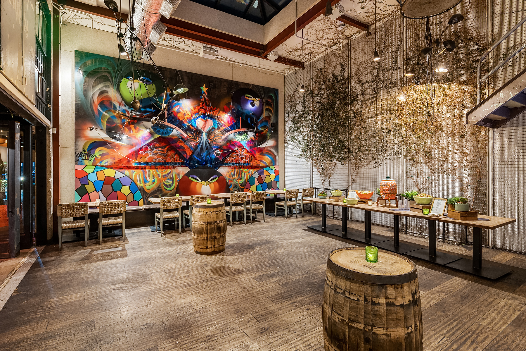 a person standing in front of a building