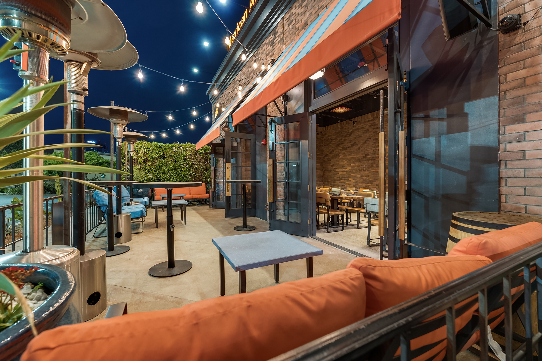 a large brick building