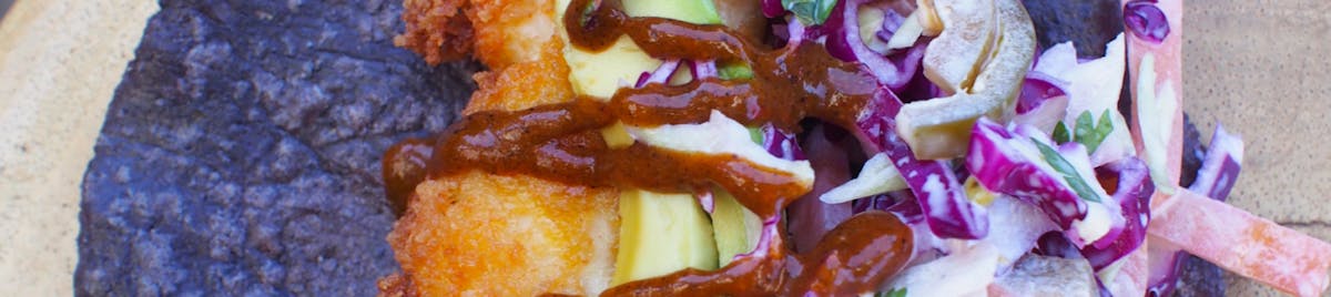 a close up of food