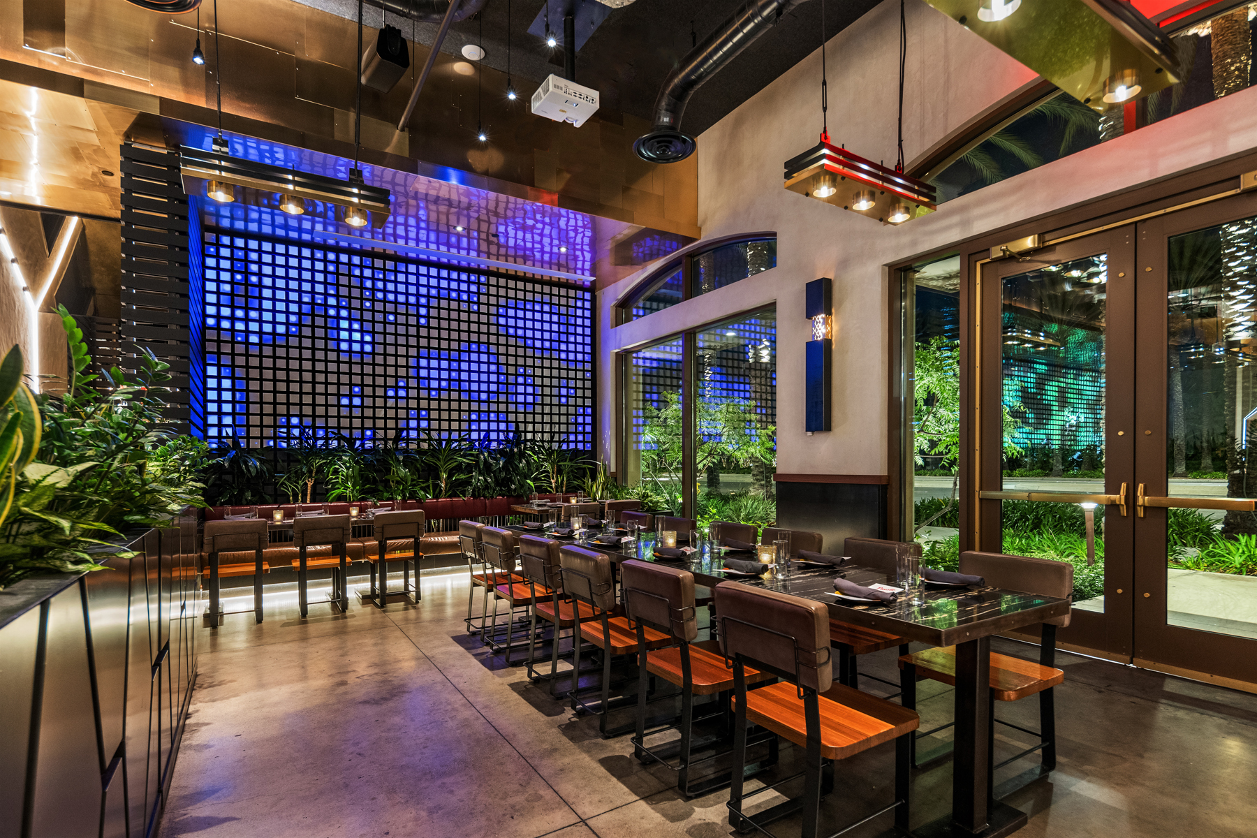 a store inside of a building