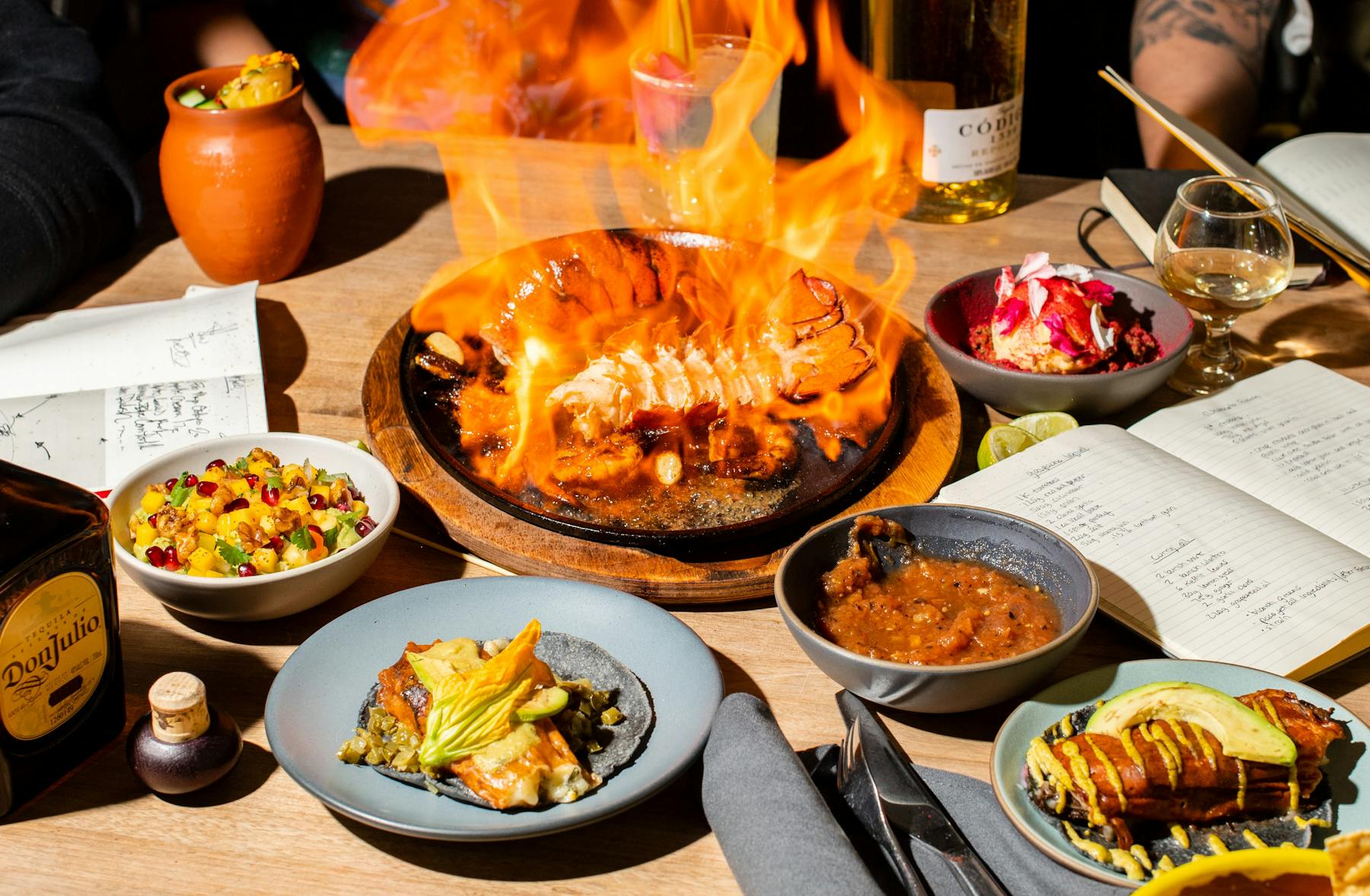 puesto award winning menu