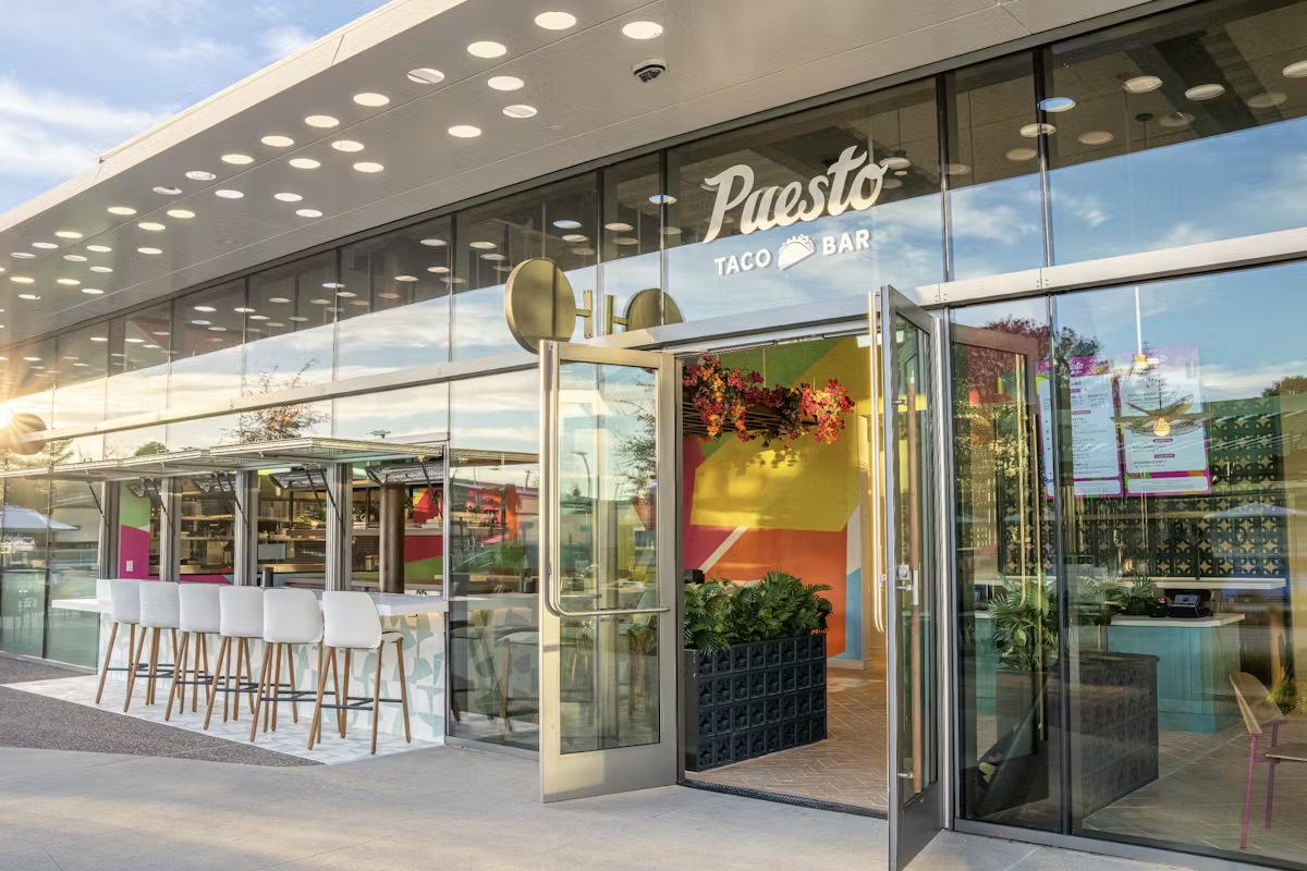 a store inside of a building