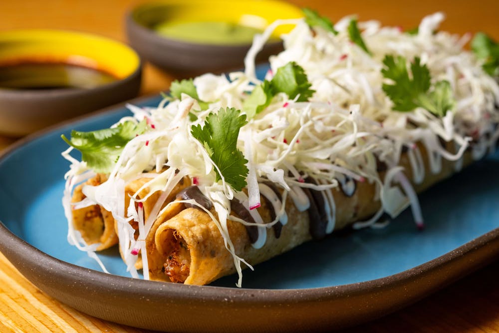 Puesto Mexican restaurants new crab and shrimp flautas
