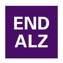 END ALZ logo
