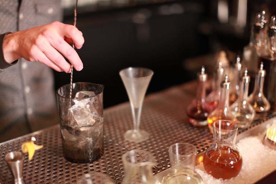 Hand Blown Mixing Glasses Death & Co