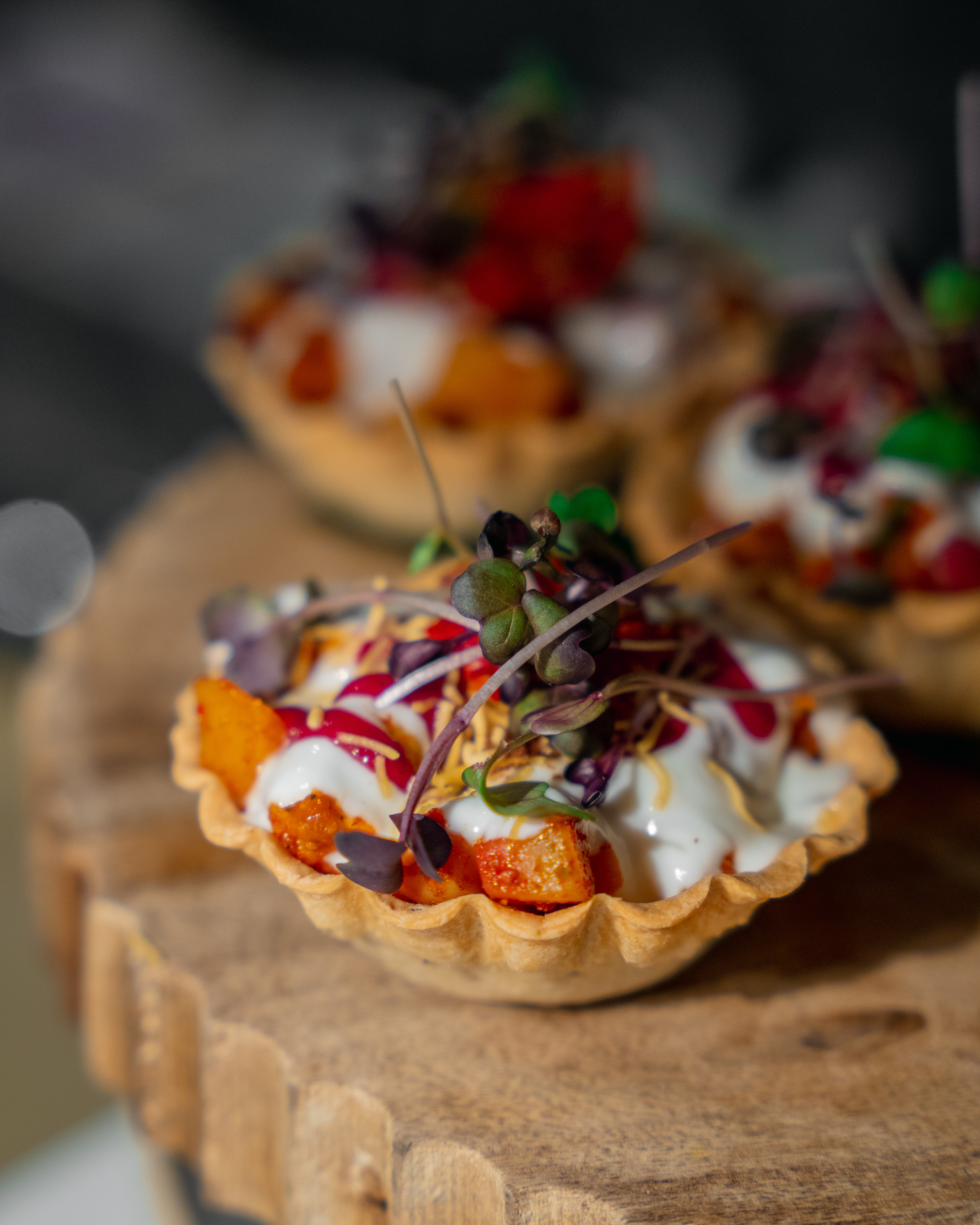 a close up of a slice of cake on a table