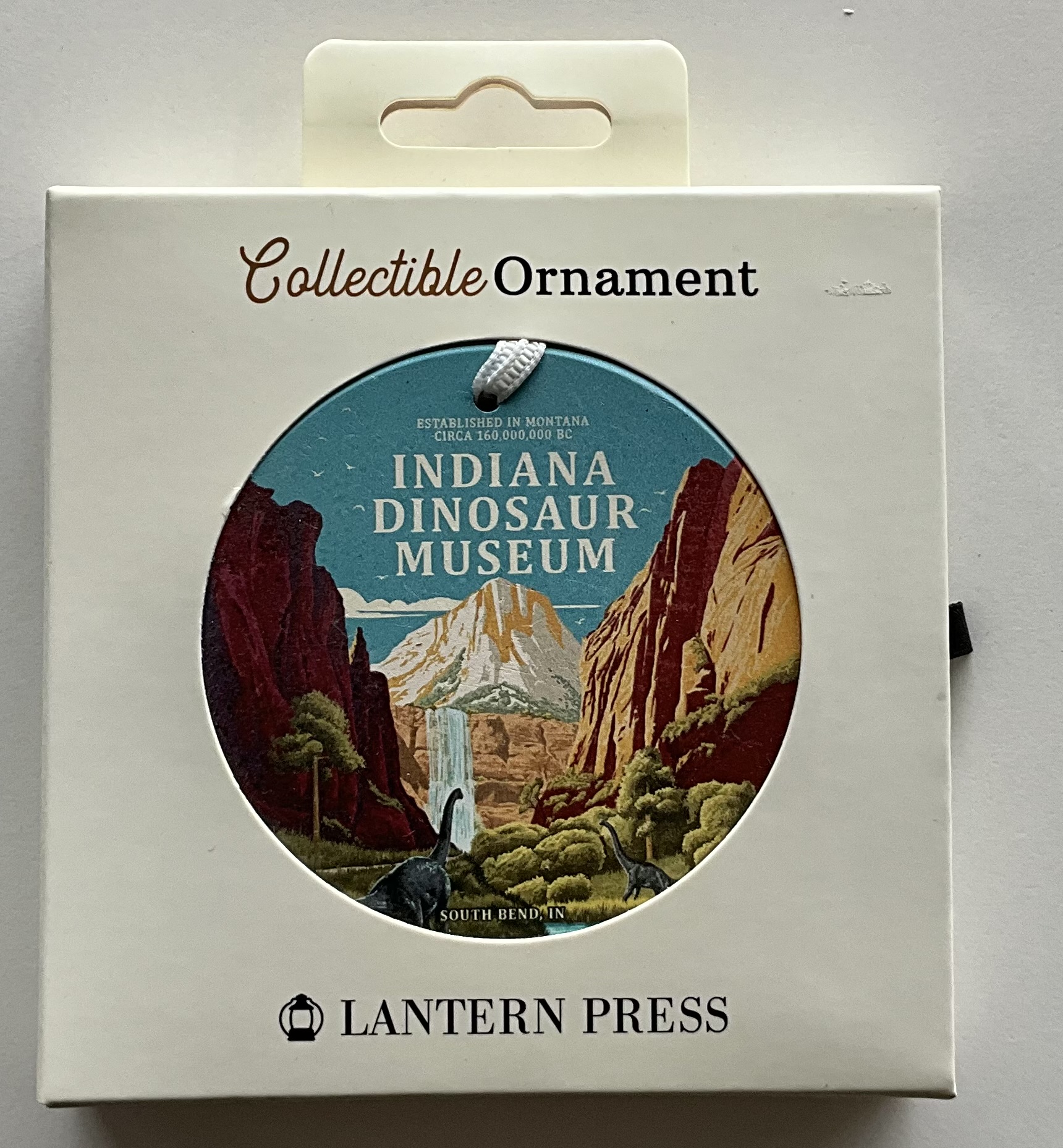 IDM Collectible Ornament | Indiana Dinosaur Museum | Tourist Attraction ...