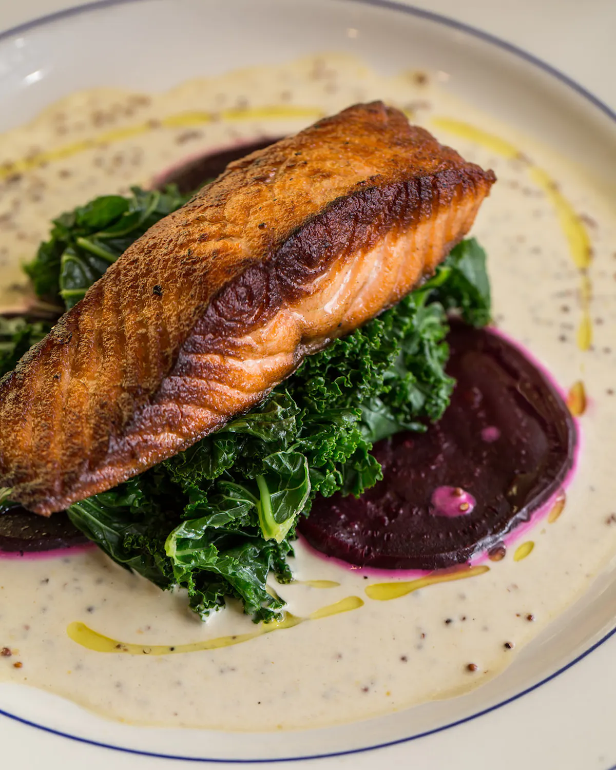 sea-red salmon