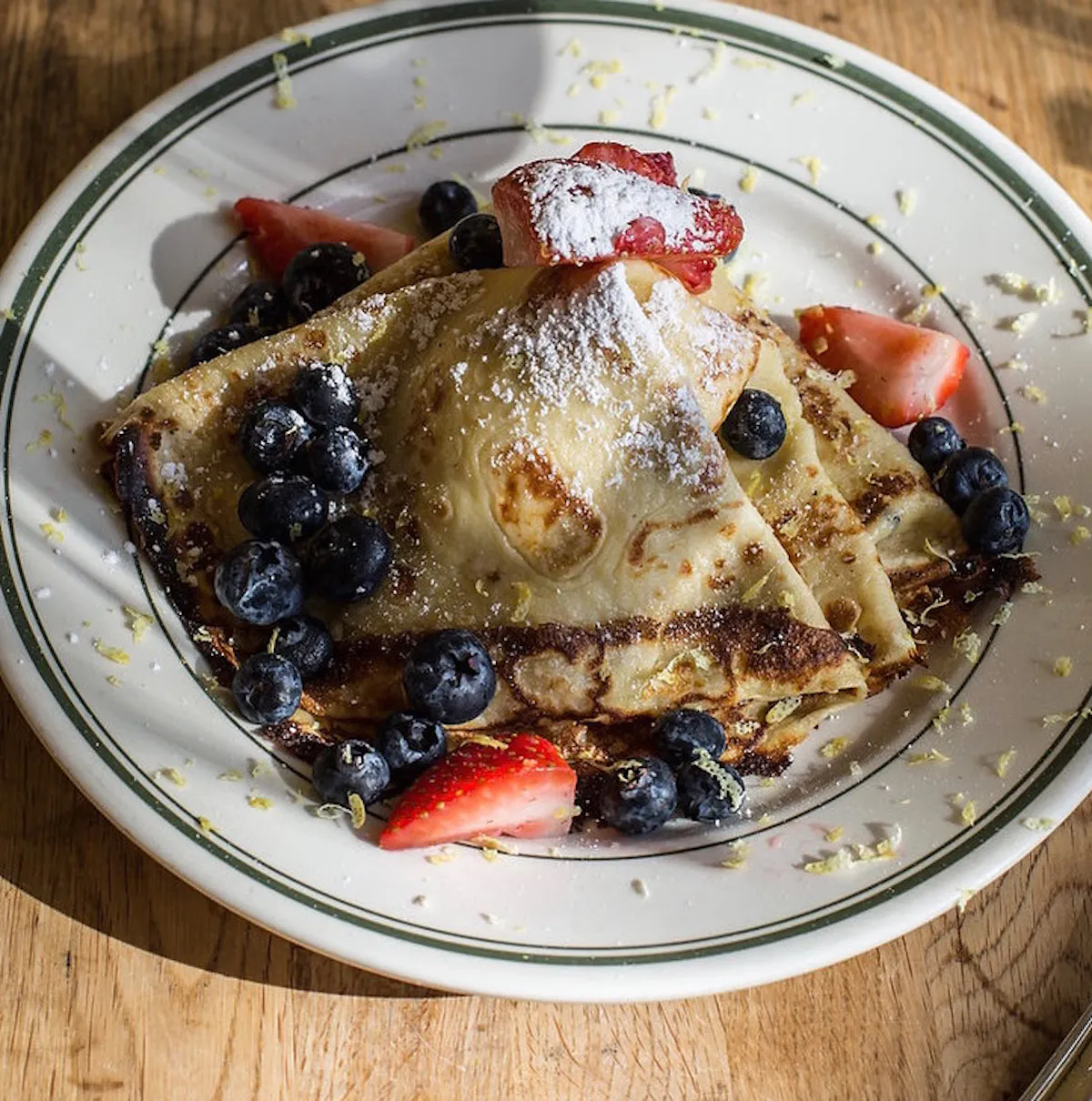 lemon ricotta crepes
