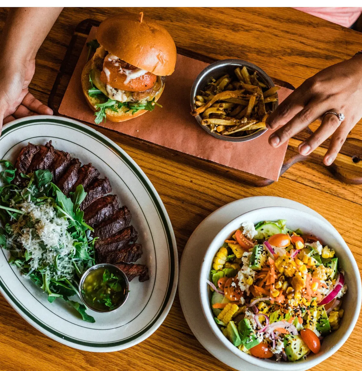 Steak Frites and others
