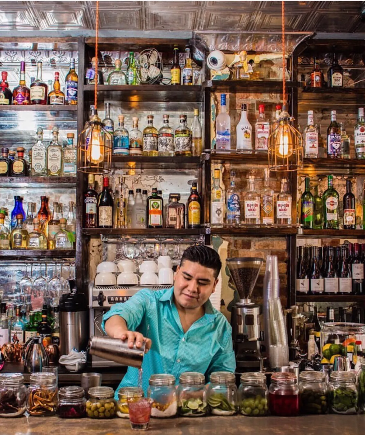 Bar scene