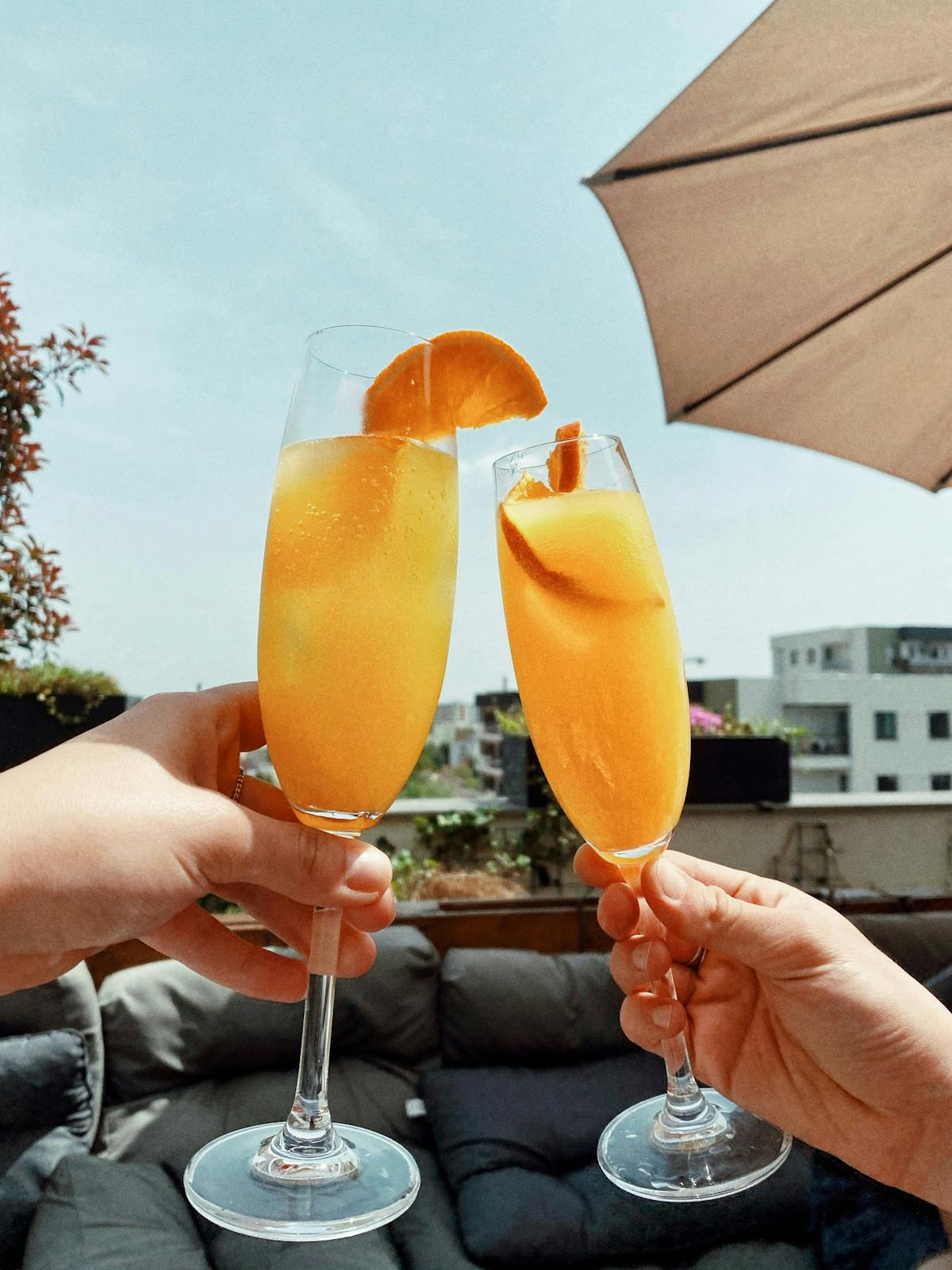 a person holding a wine glass