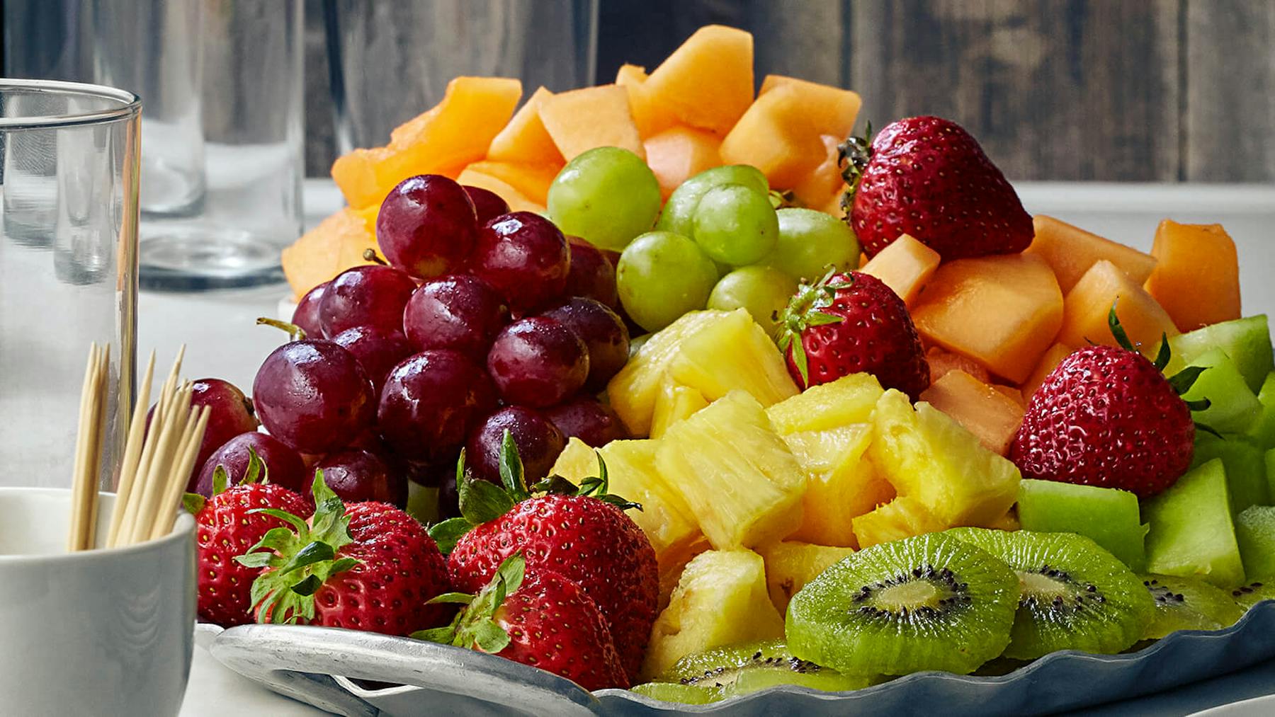 Fresh Fruit Tray Nohea Cafe Corner Cafe In Chicago Il