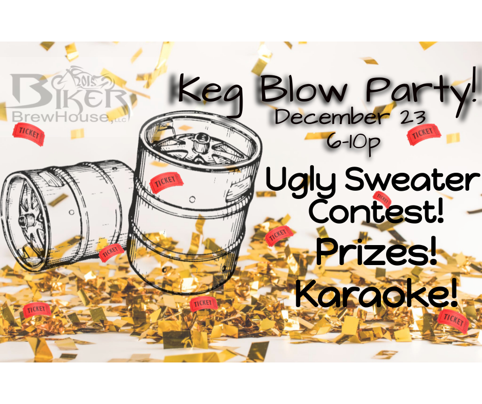 Keg Blow Party! | Biker Brewhouse | Brewery In Youngstown, OH