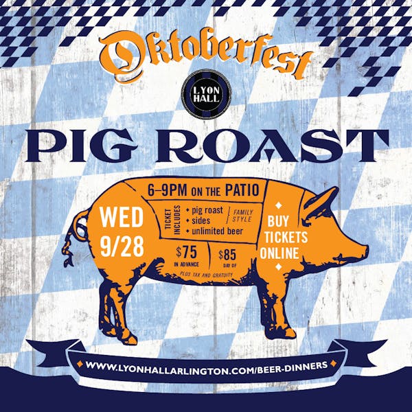 Oktoberfest Pig Roast 2022 Lyon Hall