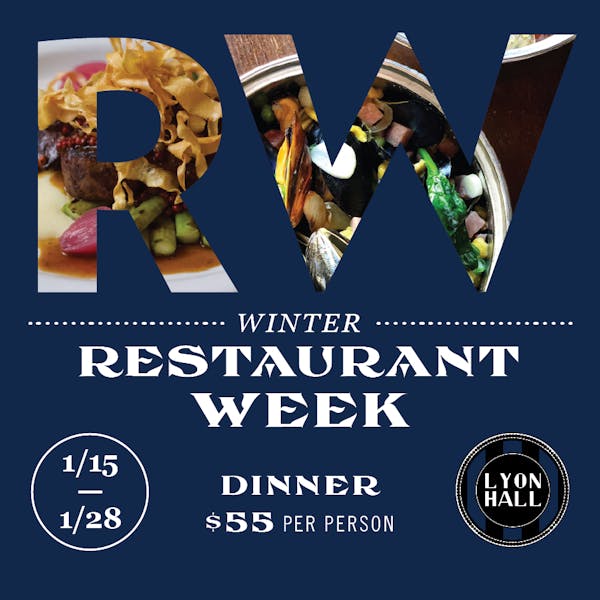 Winter Restaurant Week 2024 Lyon Hall