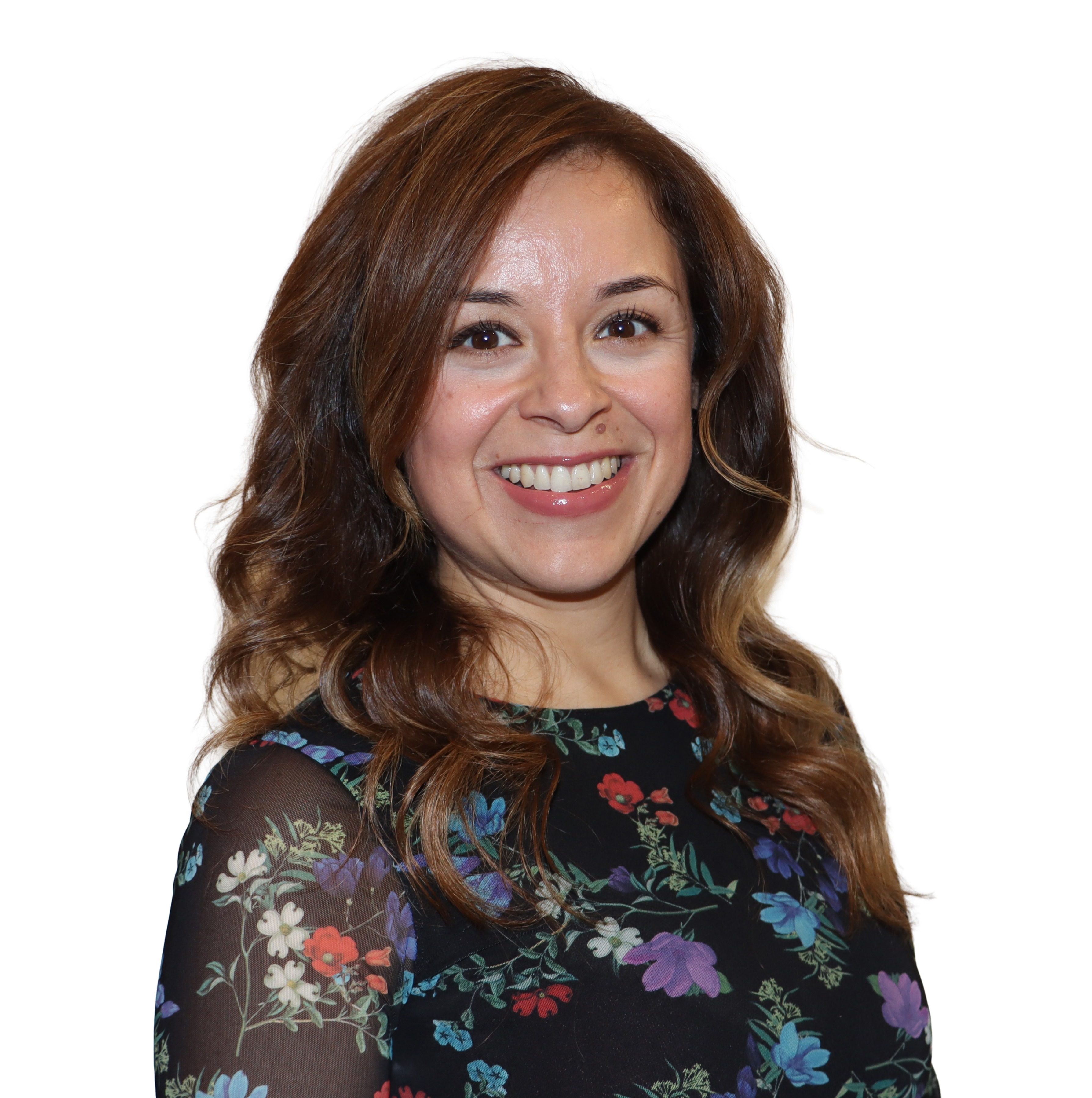 a person smiling for the camera