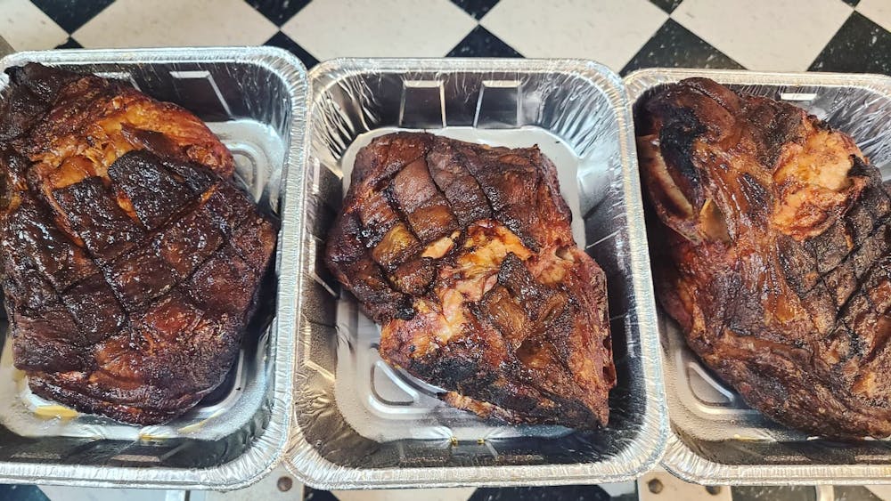 a close up of a piece of meat on a grill