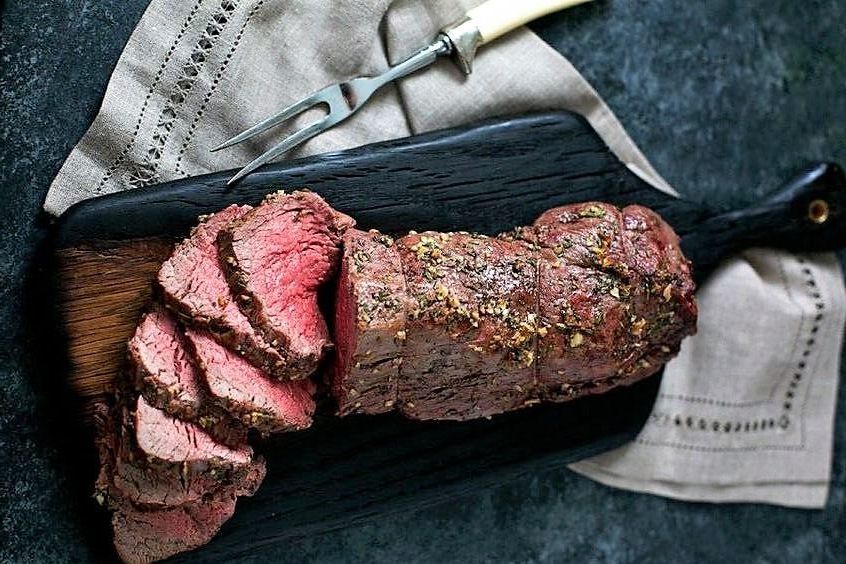 a close up of a knife