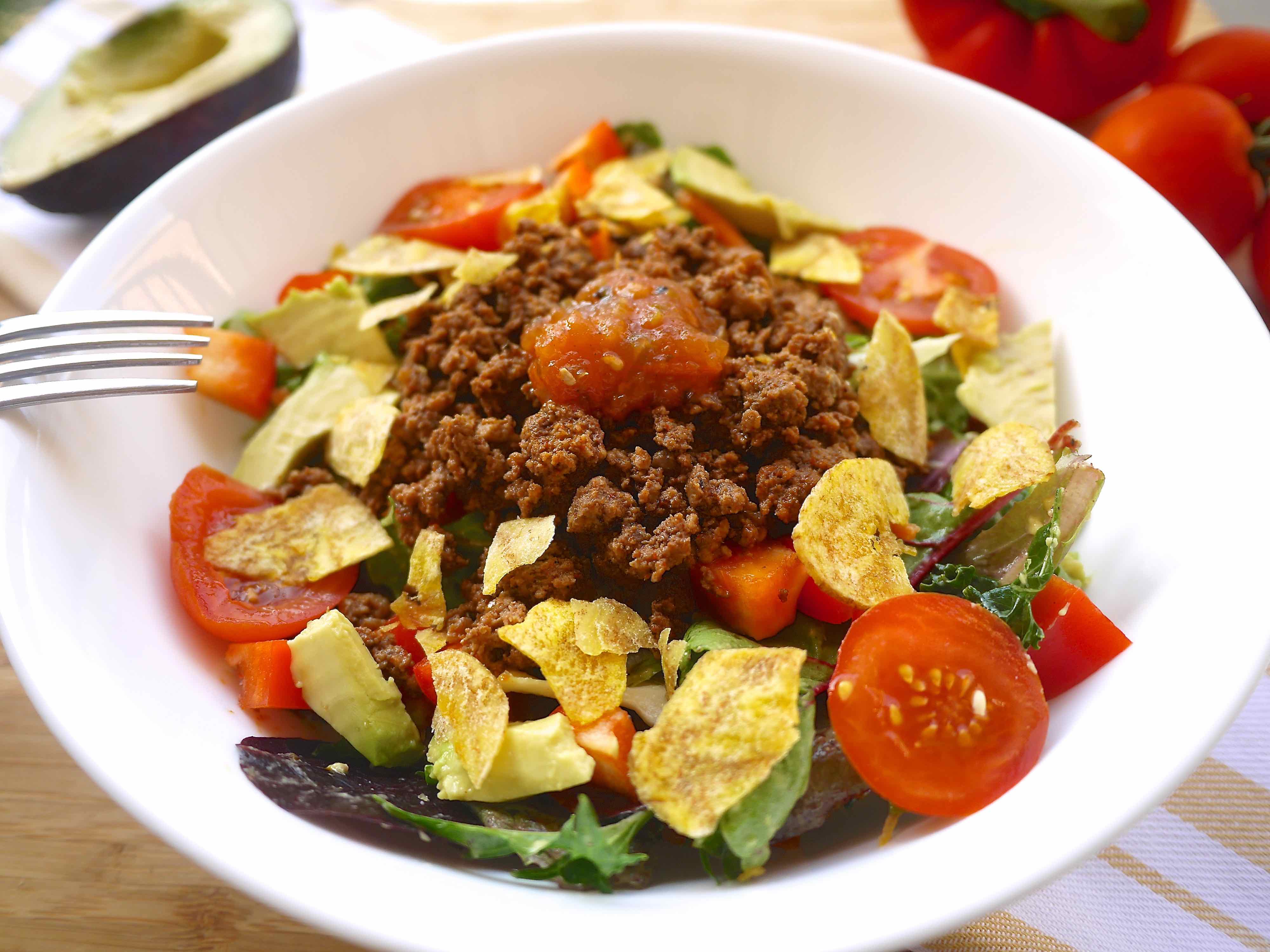Buffalo Taco Salad Bowl