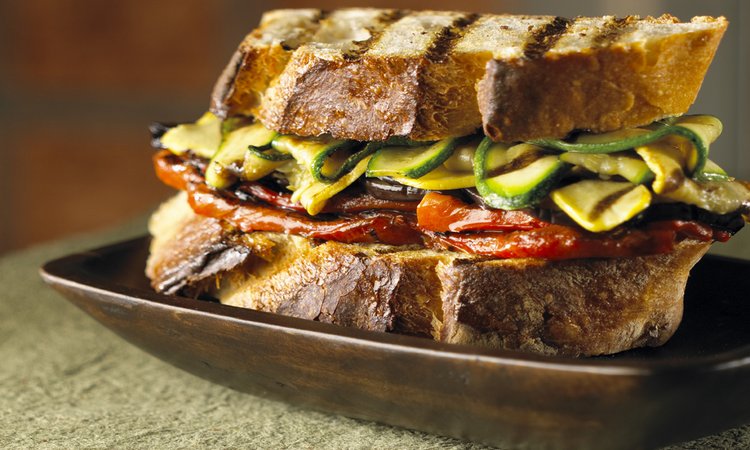Roasted Vegetable Panini