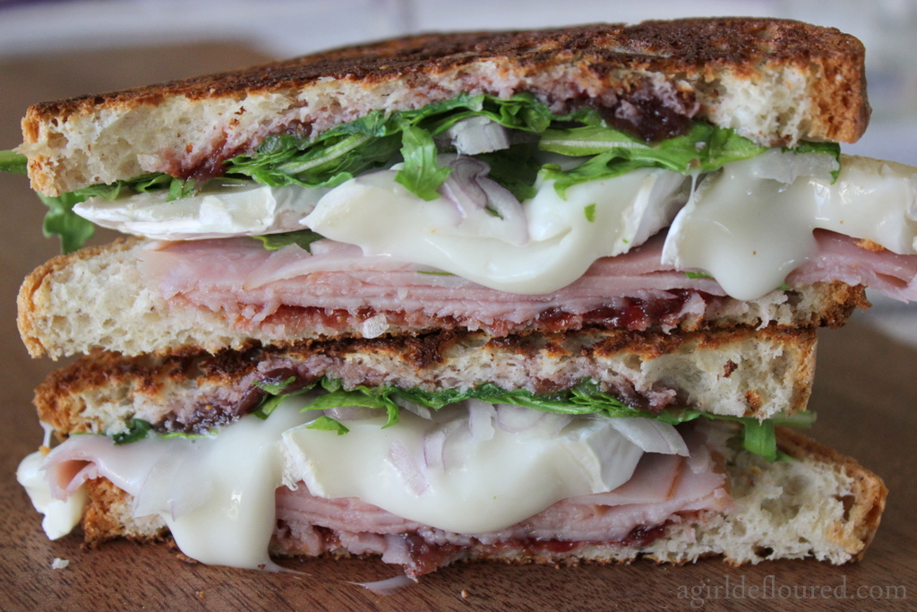 Ham, Smoked Brie & Fig Jam