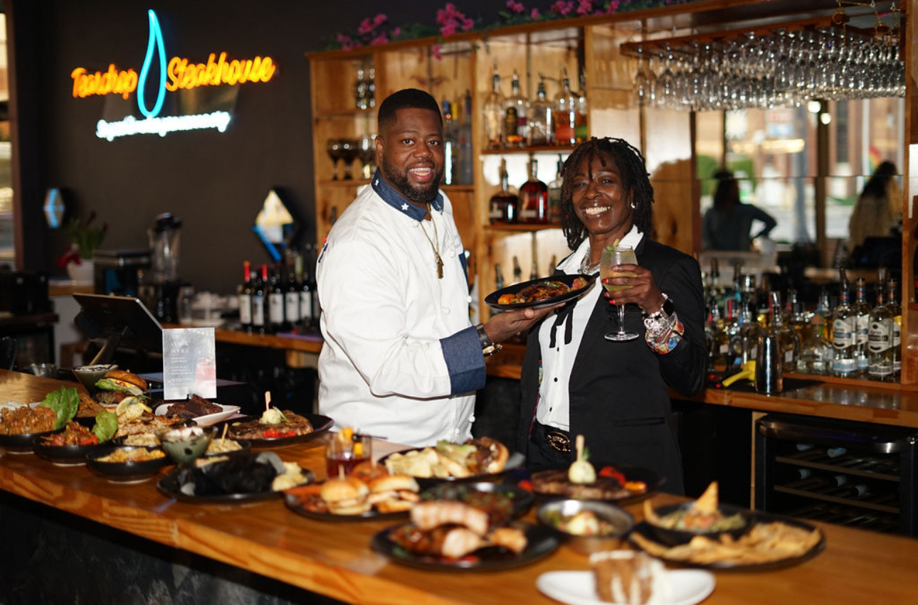 a woman smilling for the camera