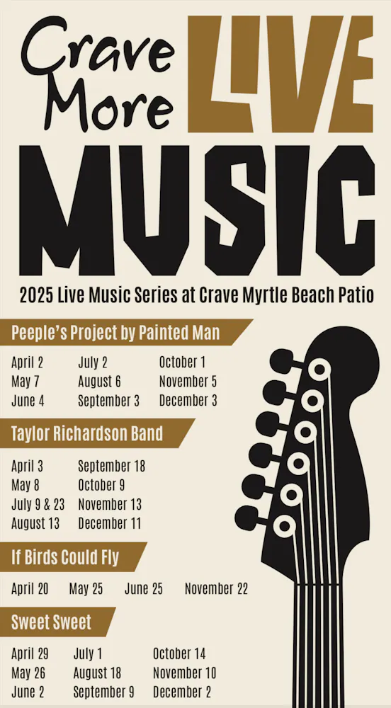 Crave Italian Oven and Bar Live Music Series 2025