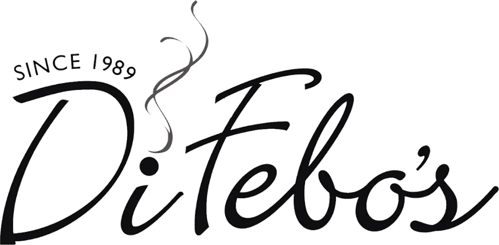a black text with smoke coming out of it