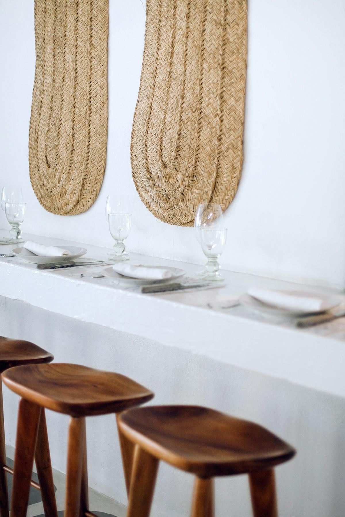 a dining table