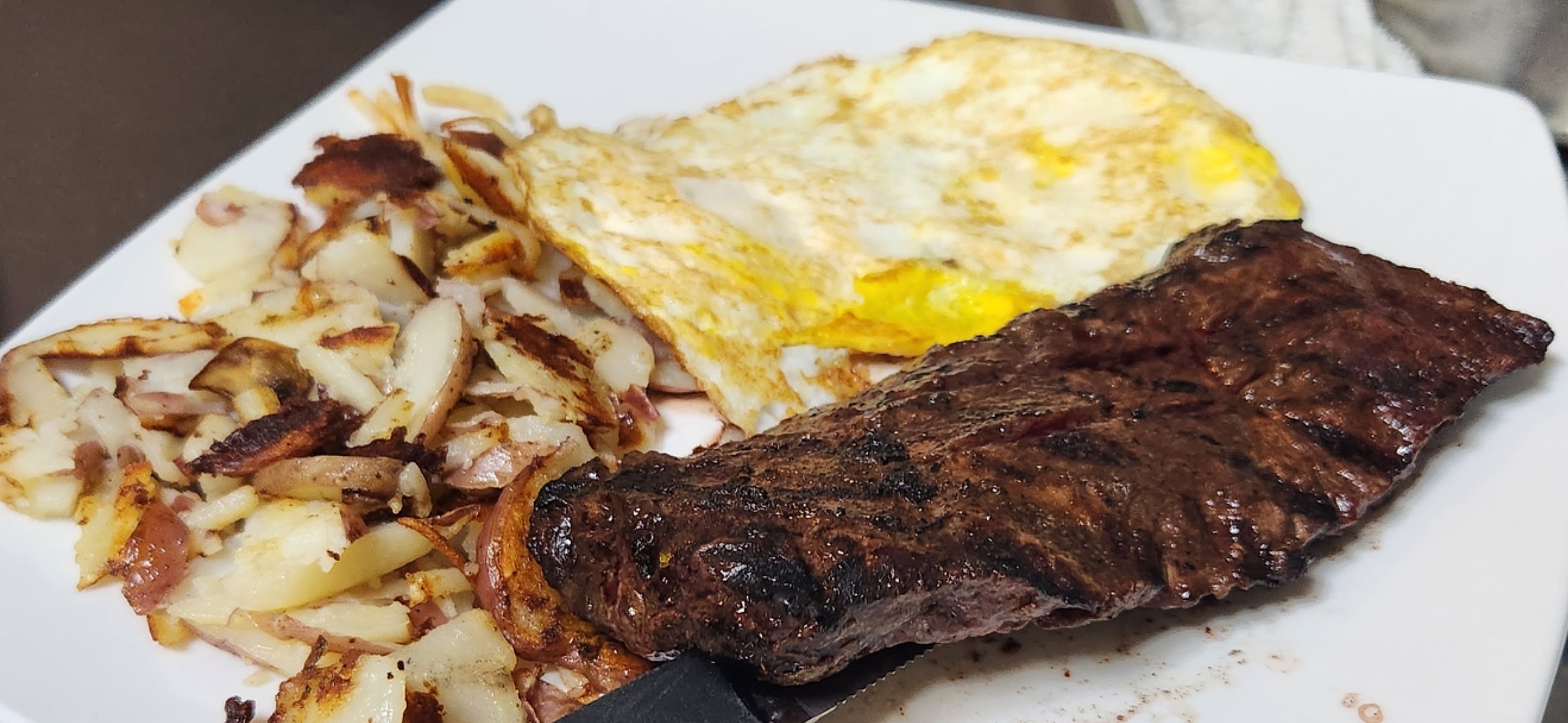 a plate of food