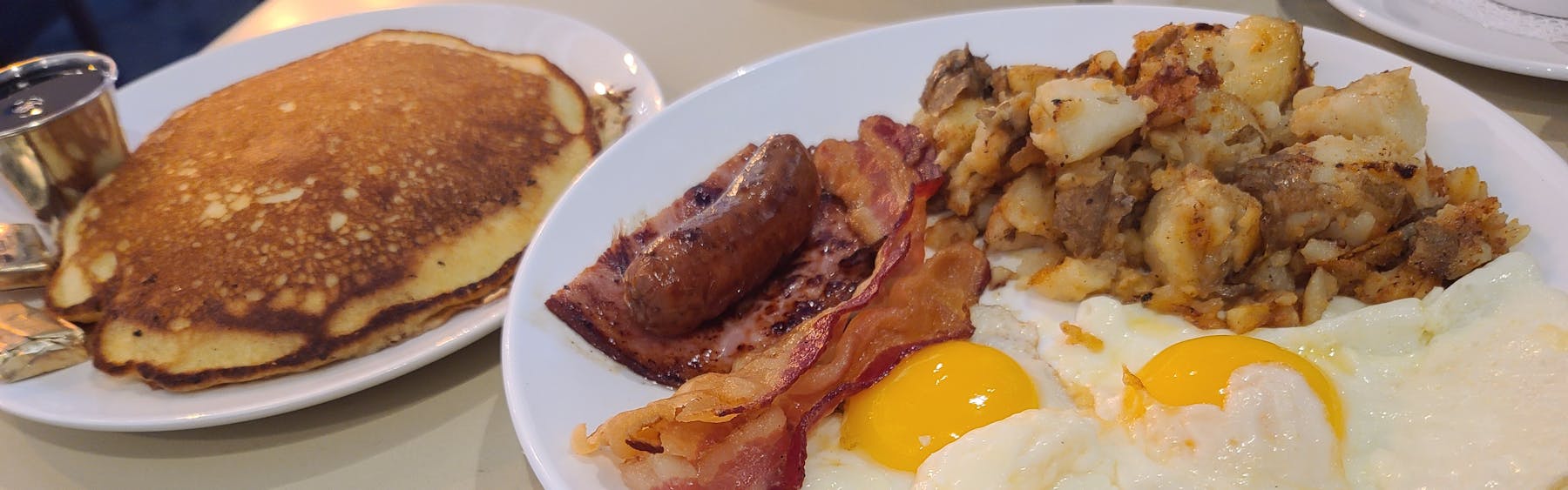 a plate of food