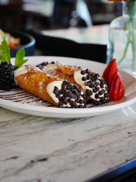 House-made cannoli