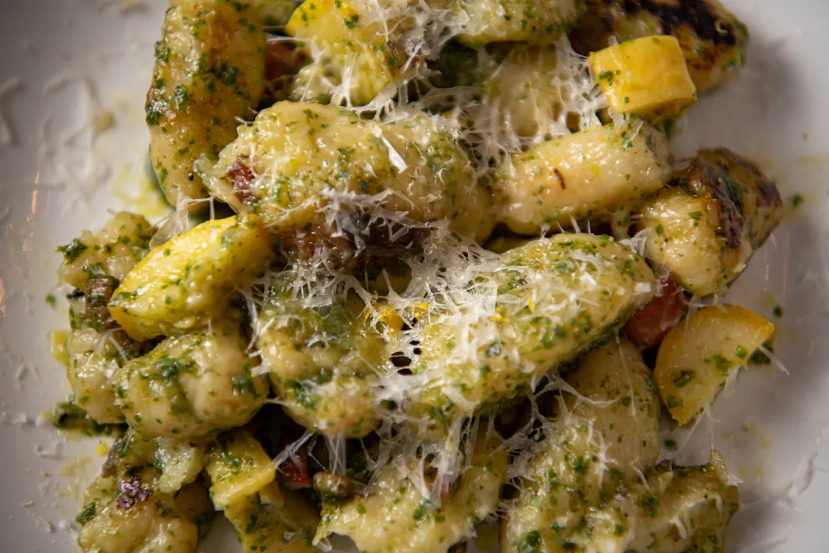 a close up of a plate of food with broccoli