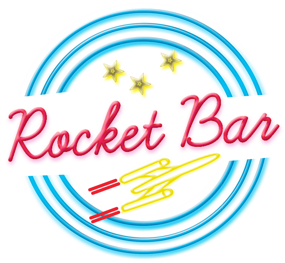 Rocket Bar neon logo 