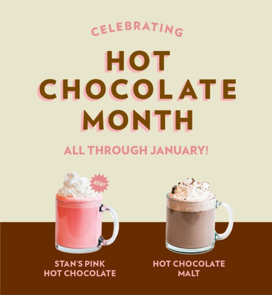 Celebrate Hot Chocolate Month at Stan’s Donuts Stan's Donuts Coffee