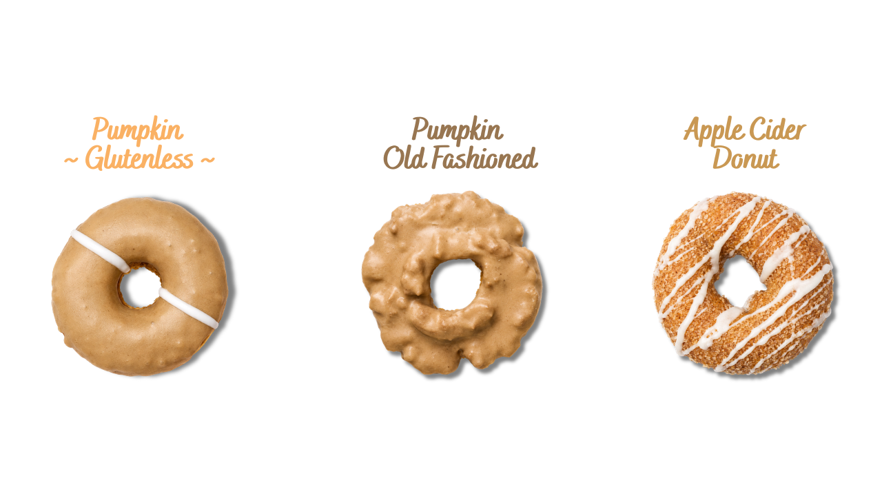 a collection of donuts with frosting