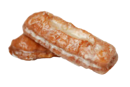 a close up of a doughnut a close up of a doughnut