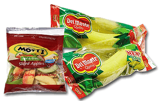 a bag of food