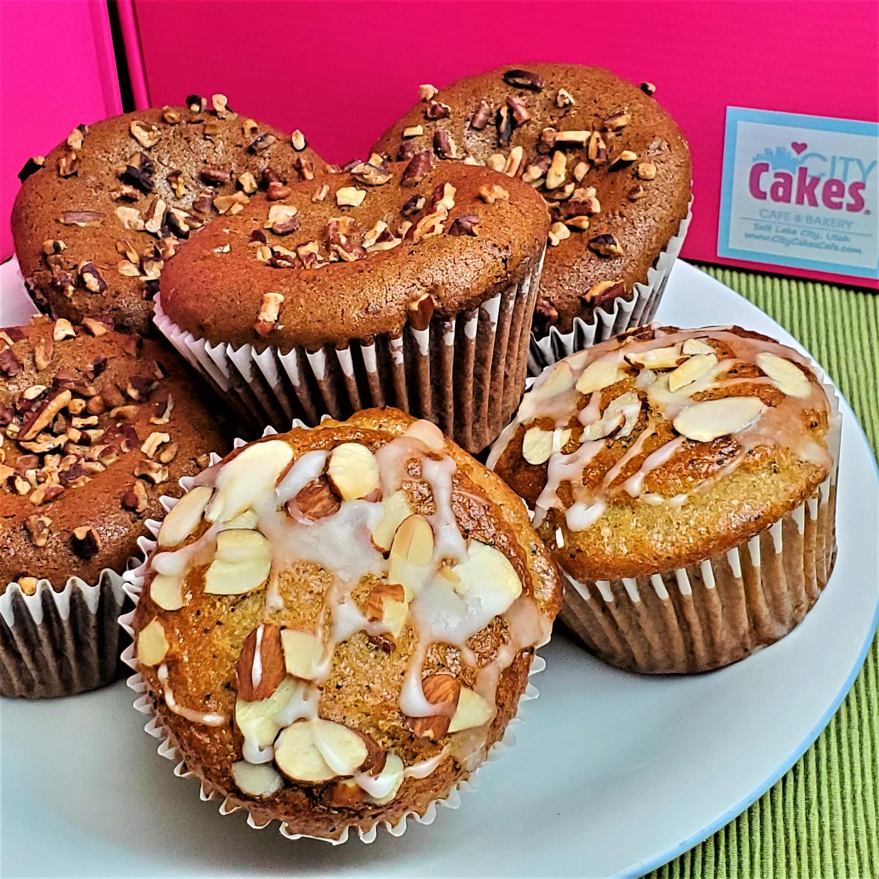 Muffins V 4 Pack City Cakes Cafe Vegan And Gluten Free Bakery Cafes In Utah