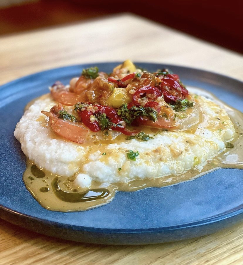 Shrimp and Grits at Arden