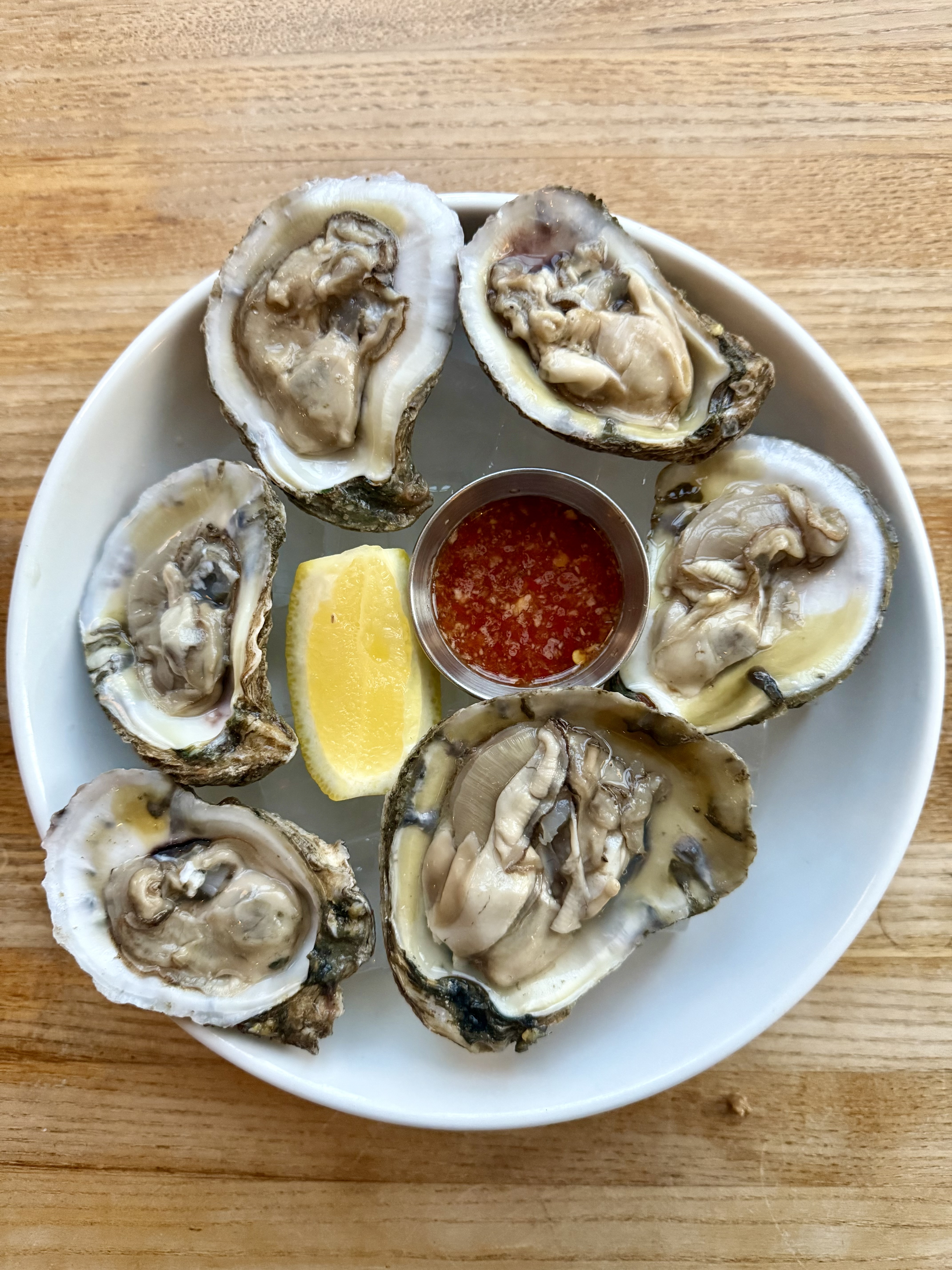 Oysters at Arden