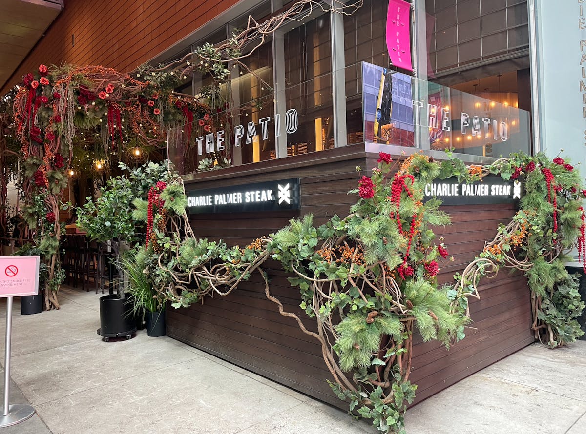 a store front at day