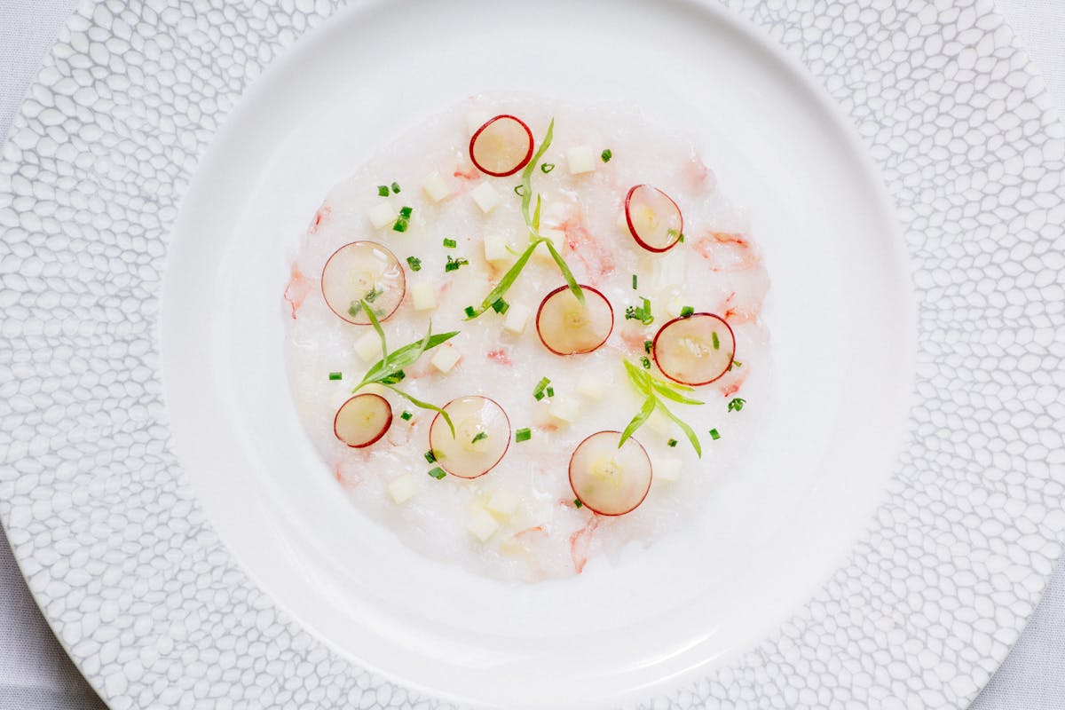 a bowl of food on a plate