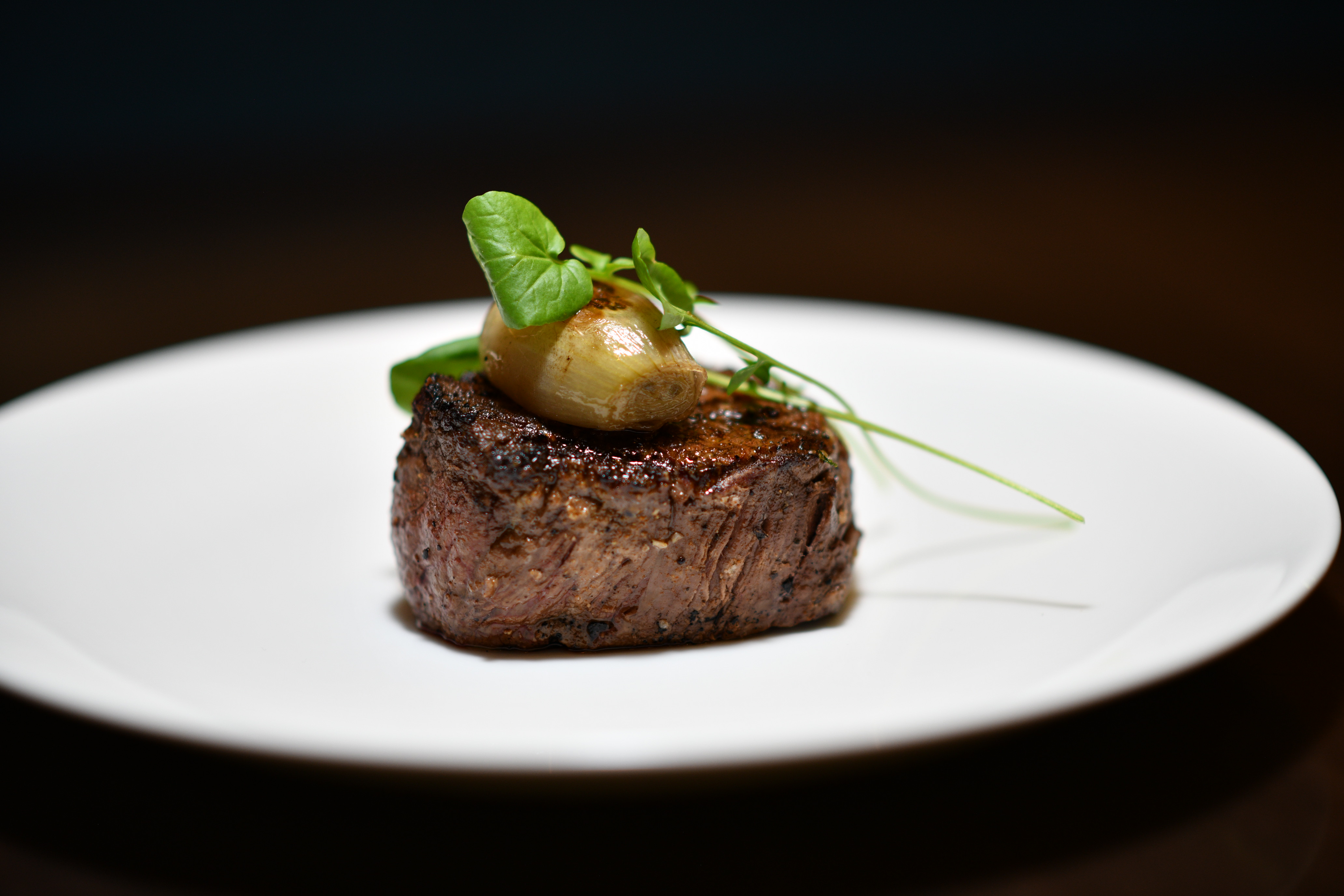 a plate of food with a fork