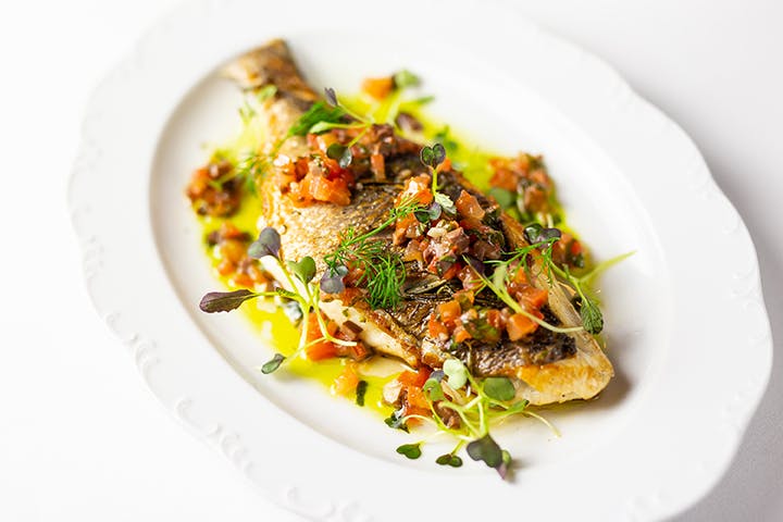 a plate of food