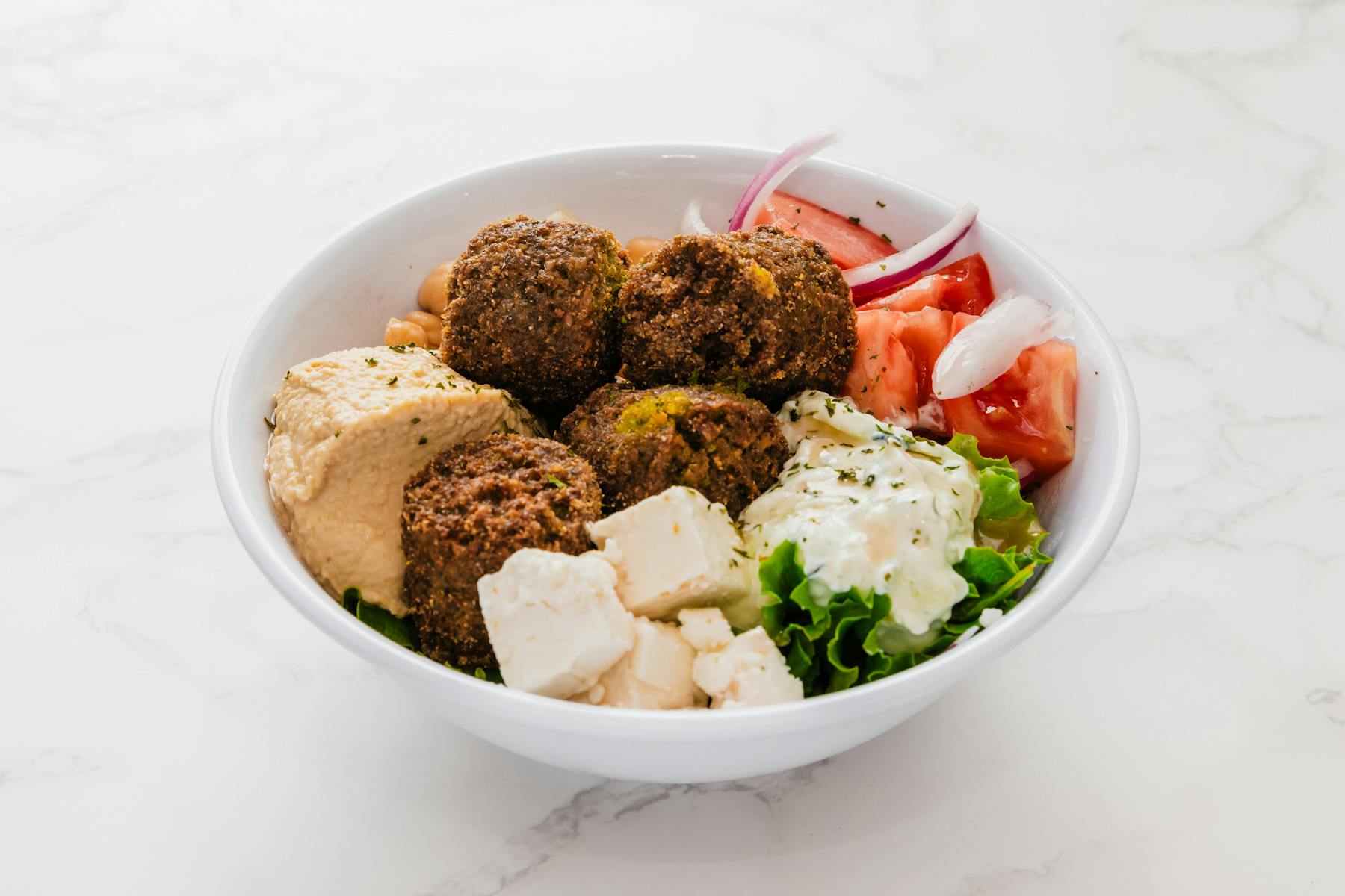 a bowl of food on a plate