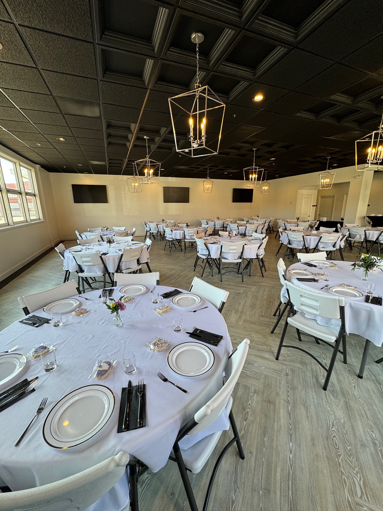 a large room
