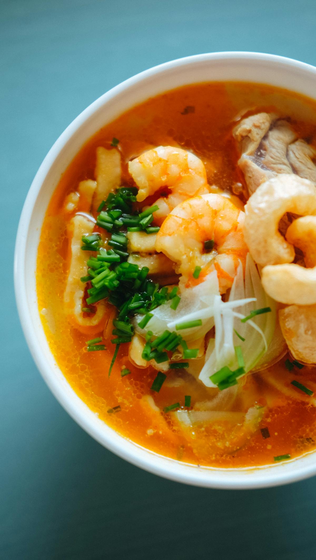 a bowl of soup