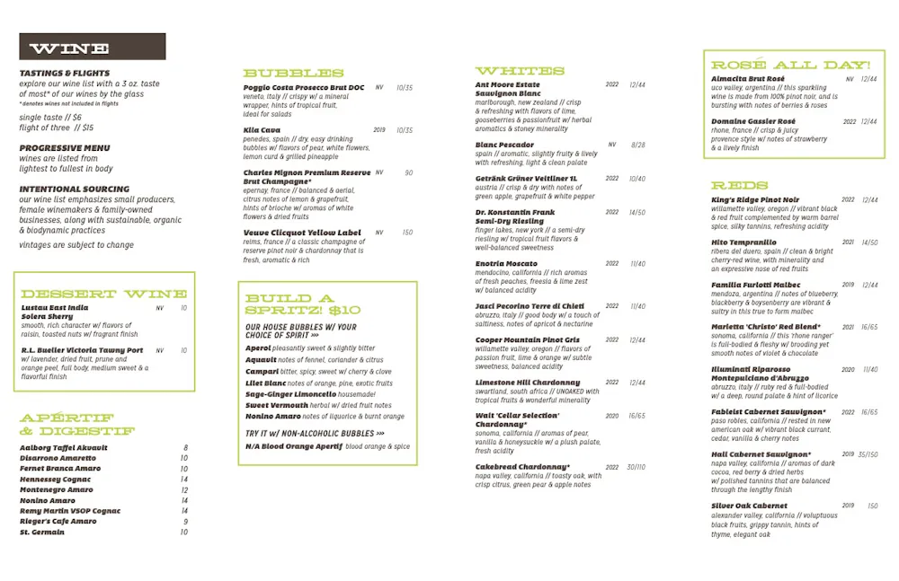The Merchant Raleigh Menu Menus | Merchants Pub & Plate